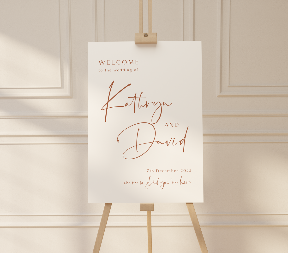 KATHRYN - Welcome Sign – Ink Hearts Paper